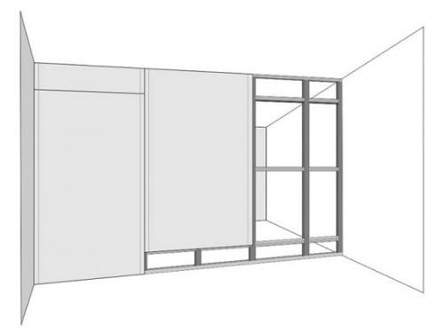 Какой профиль используется для перегородок из гипсокартона. Какой профиль использовать для перегородок из гипсокартона