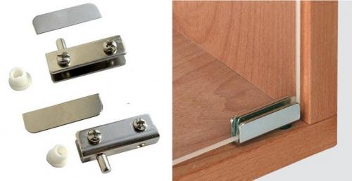 Стеклянные дверцы для шкафа своими руками. Мебельные петли для дверей из стекла без сверления