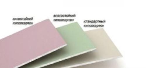 Гипсокартон для начинающих. Виды гипсокартона