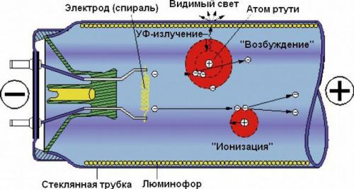 Светильник люминесцентный на 4 лампы. Неисправности светильников с люминесцентными лампами и их ремонт