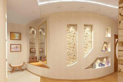 Гипсокартон в шахматном порядке. Преимущества метода