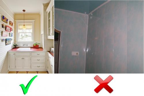 Отделка кухни пластиковыми панелями своими руками. Дизайн кухни с пластиковыми панелями