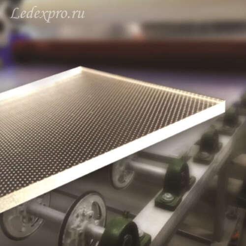 Оргстекло для светодиодных светильников. Оргстекло с подсветкой