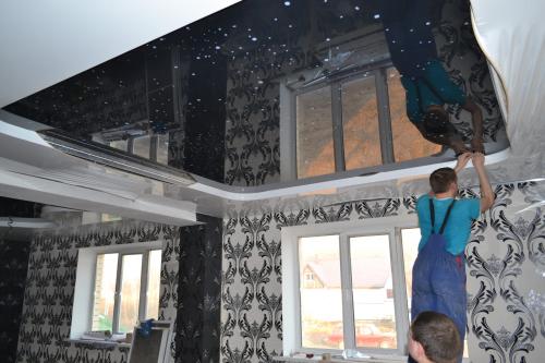 Натяжные потолки