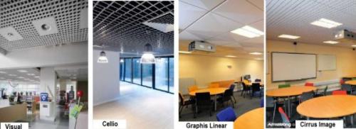 Армстронг потолок. Элементы системы