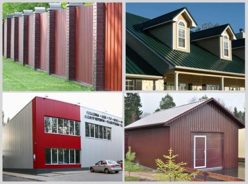 Вес оцинкованного профиля. Профнастил: вес и размеры, таблица