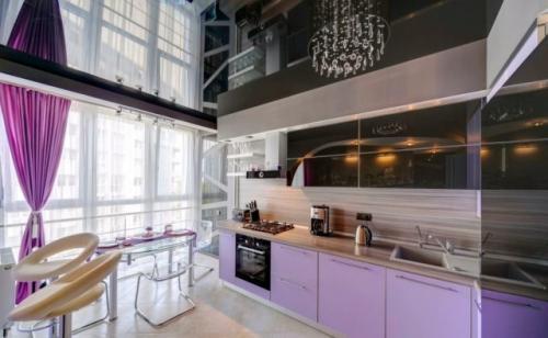 Натяжной потолок газом. Делают ли натяжные потолки на кухне