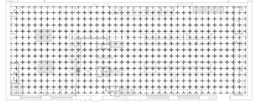 Как расположить светильники Армстронг. Расстановка светильников в подвесном потолке