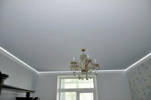 Какой натяжной потолок лучше выбрать. Тканевый натяжной потолок
