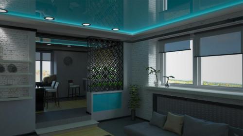 Виды глянцевых натяжных потолков. Преимущества