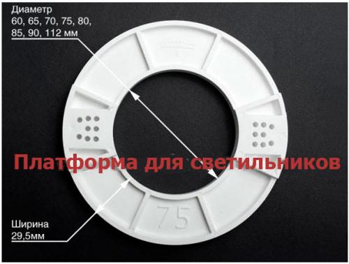 Установка светильников в подвесной потолок. Изготовление закладной для светильника