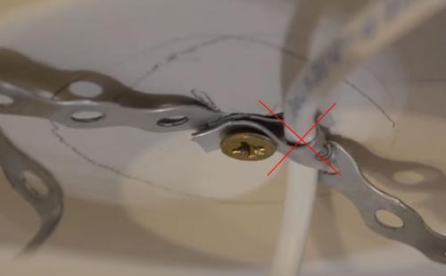 Установка светильников в подвесной потолок. Изготовление закладной для светильника