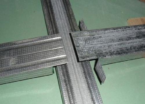 Монтаж каркаса под гипсокартон. Монтажные работы