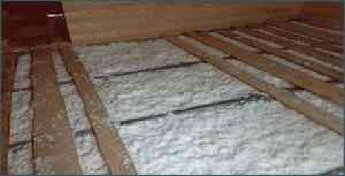 обрешетка потолка под утеплитель