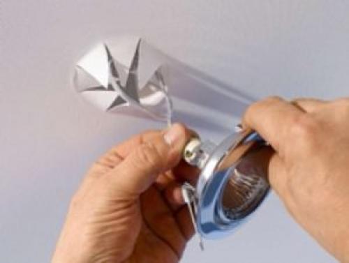 Монтаж светильников. Установка потолочных светильников