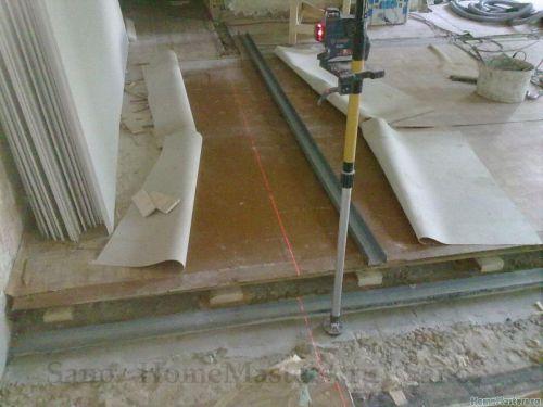 Гипсокартон на деревянный пол. Перегородка ГКЛ и деревянный пол