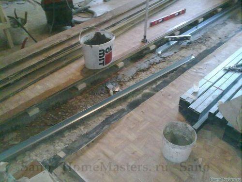 Гипсокартон на деревянный пол. Перегородка ГКЛ и деревянный пол