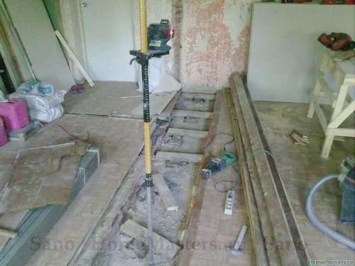 Гипсокартон на деревянный пол. Перегородка ГКЛ и деревянный пол