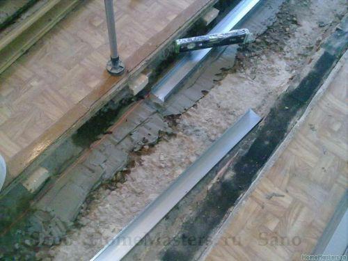 Гипсокартон на деревянный пол. Перегородка ГКЛ и деревянный пол