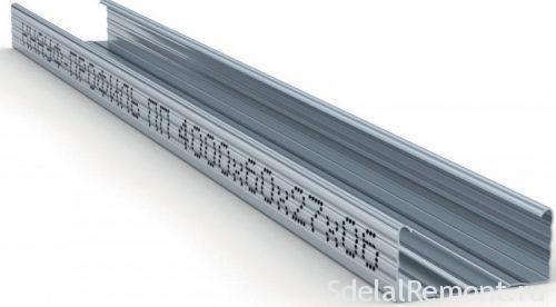 Виды профилей для гипсокартона и их назначение. Применение, размеры потолочного направляющего профиля (ПНП)