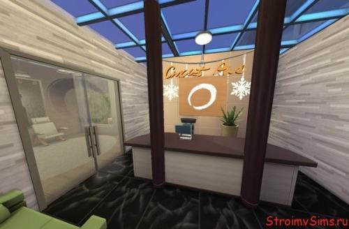 Как сделать стеклянный потолок в симс 4
