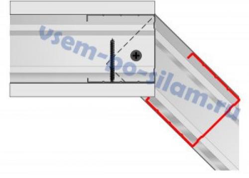 Как сделать угловую перегородку из гипсокартона. Соединение гипсокартонных перегородок под углом