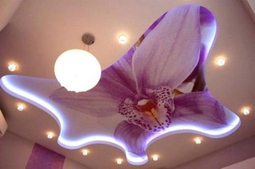 Парящий потолок из гипсокартона чертеж. Преимущества и недостатки