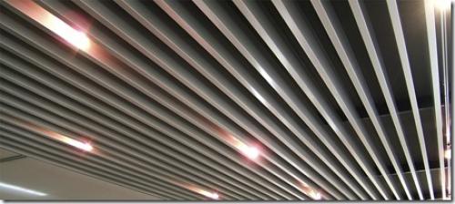 Кубообразный реечный потолок монтаж. Кубообразный реечный потолок —, что это и особенности монтажа