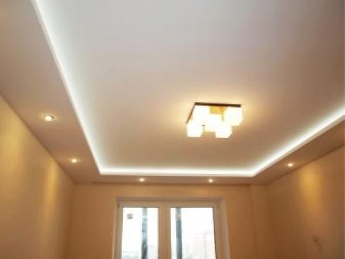 Как сделать подвесной потолок из гипсокартона своими руками. Профили и крепежные элементы для гипсокартонных систем 09 Как сделать подвесной потолок из гипсокартона своими руками. Профили и крепежные элементы для гипсокартонных систем 09