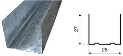 Профиль потолочный. Гипсокартонные профили: типы и размеры