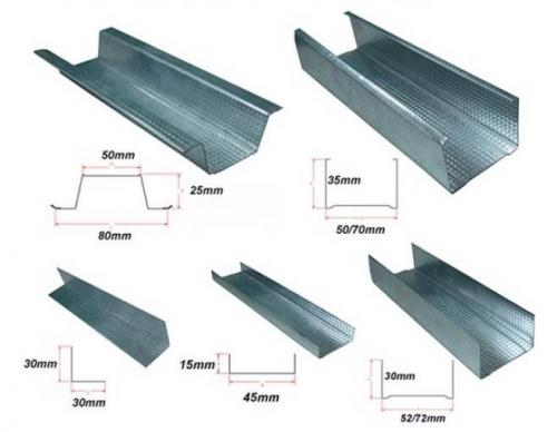 Эконом профиль для гипсокартона размеры. Какие бывают размеры у профилей для гипсокартона