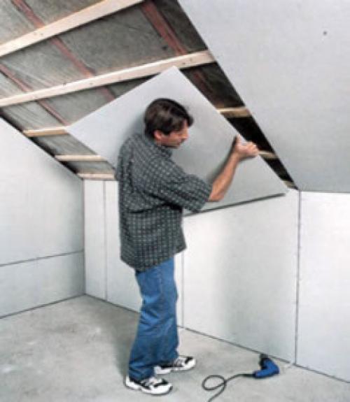 Навесной потолок своими руками. Потолок из гипсокартона