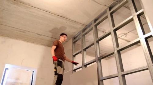 Каркас для потолка из гипсокартона своими руками. Правила разметки под каркас для подвесного потолка из гипсокартона 18