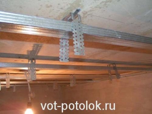 Как сделать подвесной потолок из гипсокартона. Расчет материалов для гипсокартонного потолка