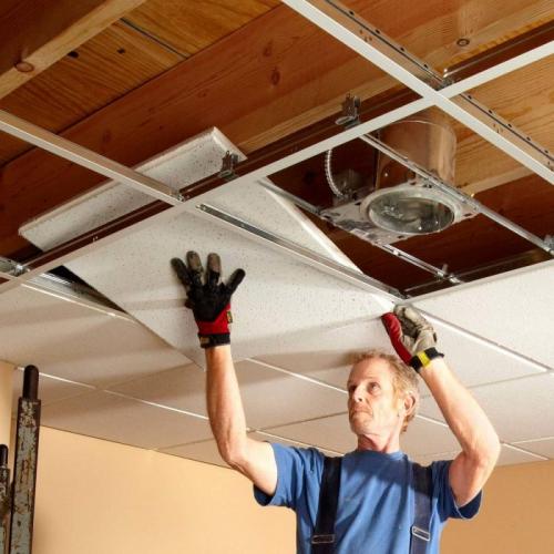 Устройство подвесных потолков типа армстронг. Перечень необходимых материалов и инструментов 07 Устройство подвесных потолков типа армстронг. Перечень необходимых материалов и инструментов 07