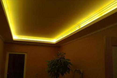 Световой профиль для натяжного потолка. Какие профили используют для монтажа? 13 Световой профиль для натяжного потолка. Какие профили используют для монтажа? 13