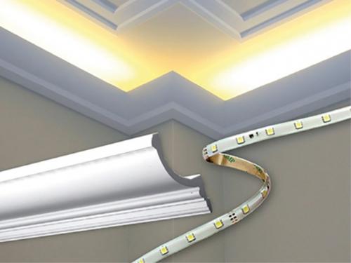 Световой профиль для натяжного потолка. Какие профили используют для монтажа? 14 Световой профиль для натяжного потолка. Какие профили используют для монтажа? 14