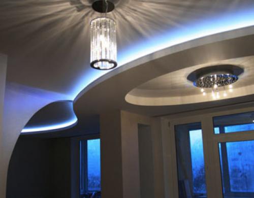 Световой профиль для натяжного потолка. Какие профили используют для монтажа? 09 Световой профиль для натяжного потолка. Какие профили используют для монтажа? 09