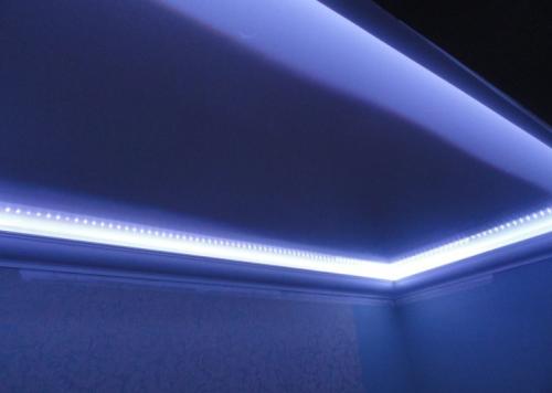 Световой профиль для натяжного потолка. Какие профили используют для монтажа? 12 Световой профиль для натяжного потолка. Какие профили используют для монтажа? 12