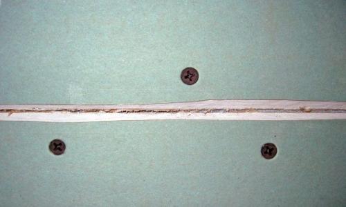 Крепление направляющего профиля к полу. Монтаж на профиль