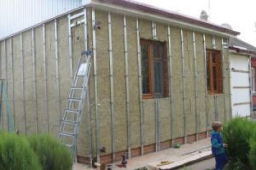 Обрешетка на стену. 