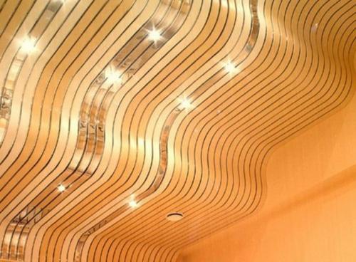 Реечный потолок металлический. №2. Достоинства и недостатки