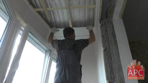 Монтаж пластиковых панелей ПВХ на ПОТОЛОК.. Подготовка каркаса 02