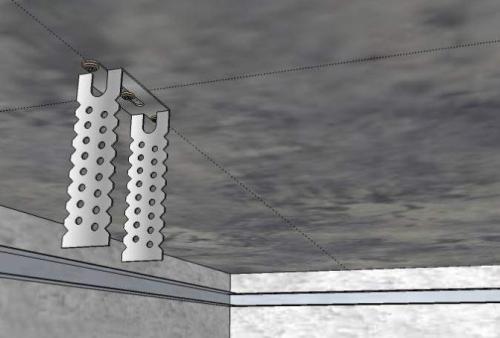 Как крепить подвесы для профиля. Виды профилей 02 Как крепить подвесы для профиля. Виды профилей 02