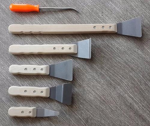 Шпатель для натяжных потолков. Конструкция шпателей для натяжных потолков