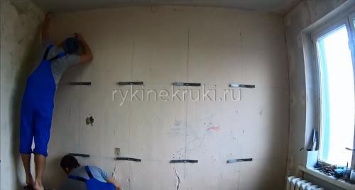 Подвесы на гипсокартон. Уро. Как крепить профиль для гипсокартона к стене (каркас)