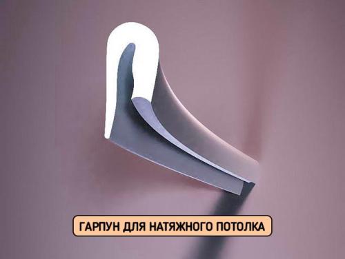 Системы крепления натяжных потолков. Виды крепления натяжного потолка