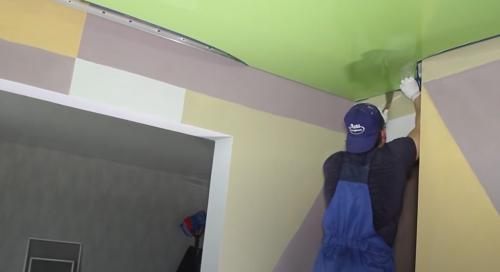 Виды конструкций натяжных потолков. Разновидности натяжных потолков по материалу