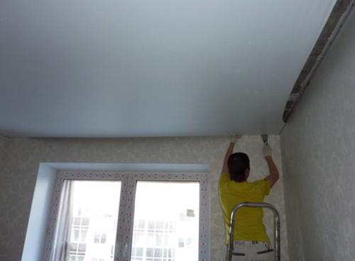 Сколько стоит натяжной потолок на 10 кв м. Сколько в среднем стоит матовый натяжной потолок